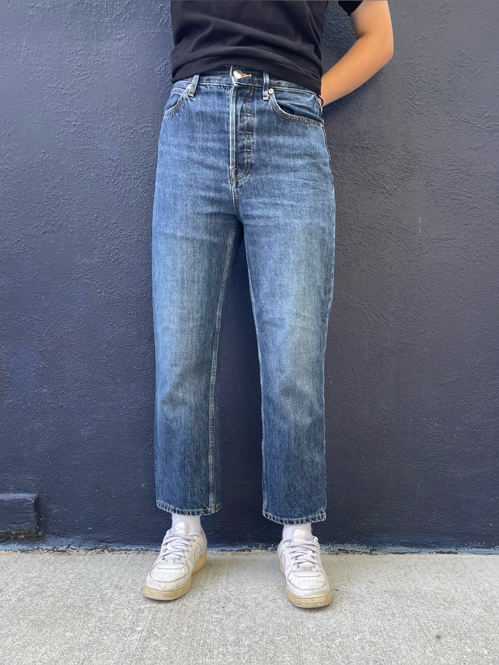 Everlane The 90s Way High-Jean organic cotton jeans size 26 regular